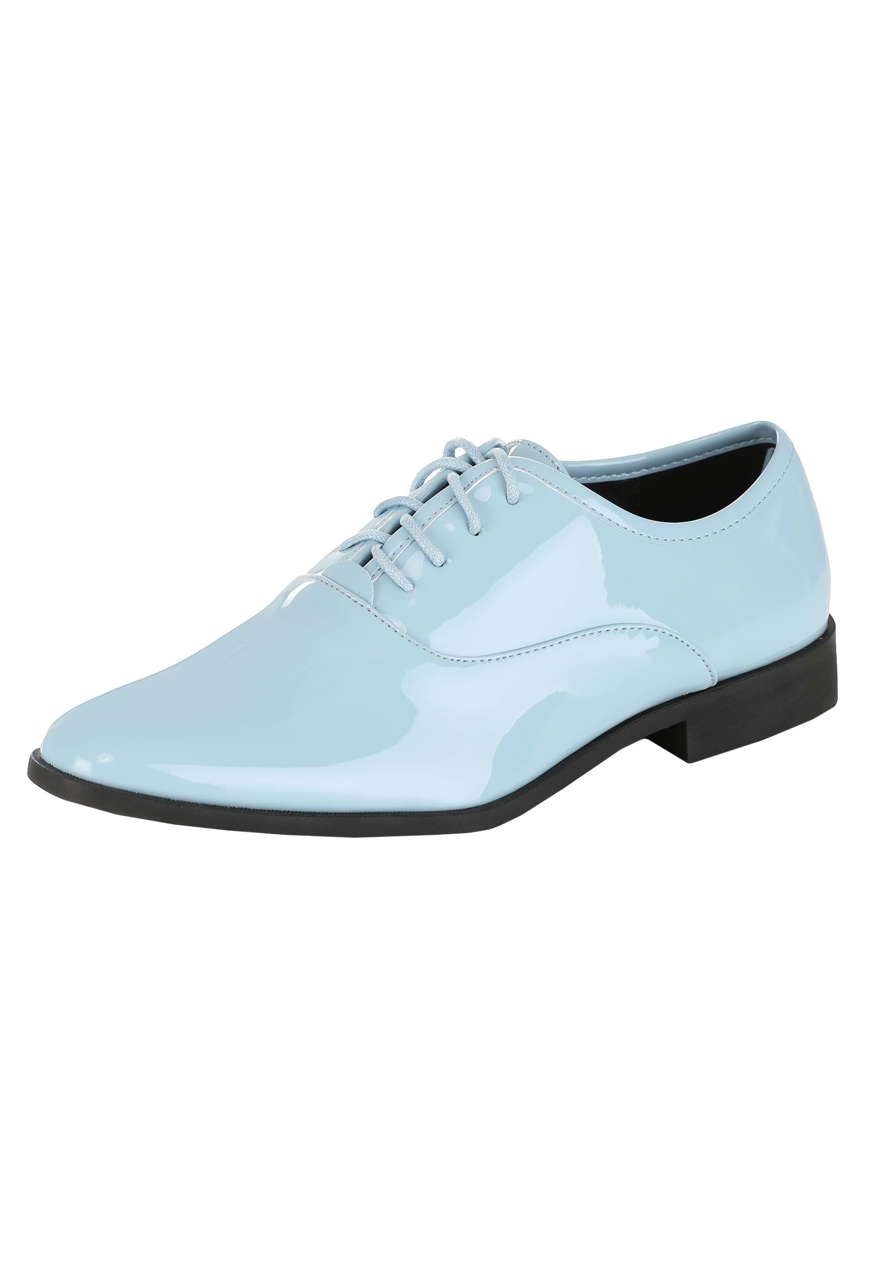 light blue dress shoes mens